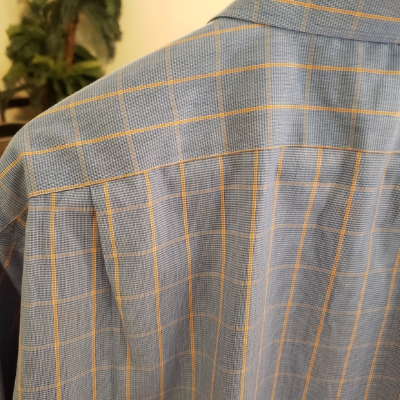 Thompson Shirtings J.Crew Wrinkle Free Longsleeve Dress Shirt XL 17-17 1/2 - Picture 4 of 5